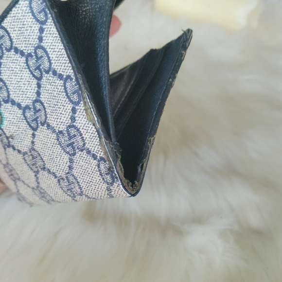 100% Authentic Gucci vintage web sherry line wallet - Picture 4 of 11